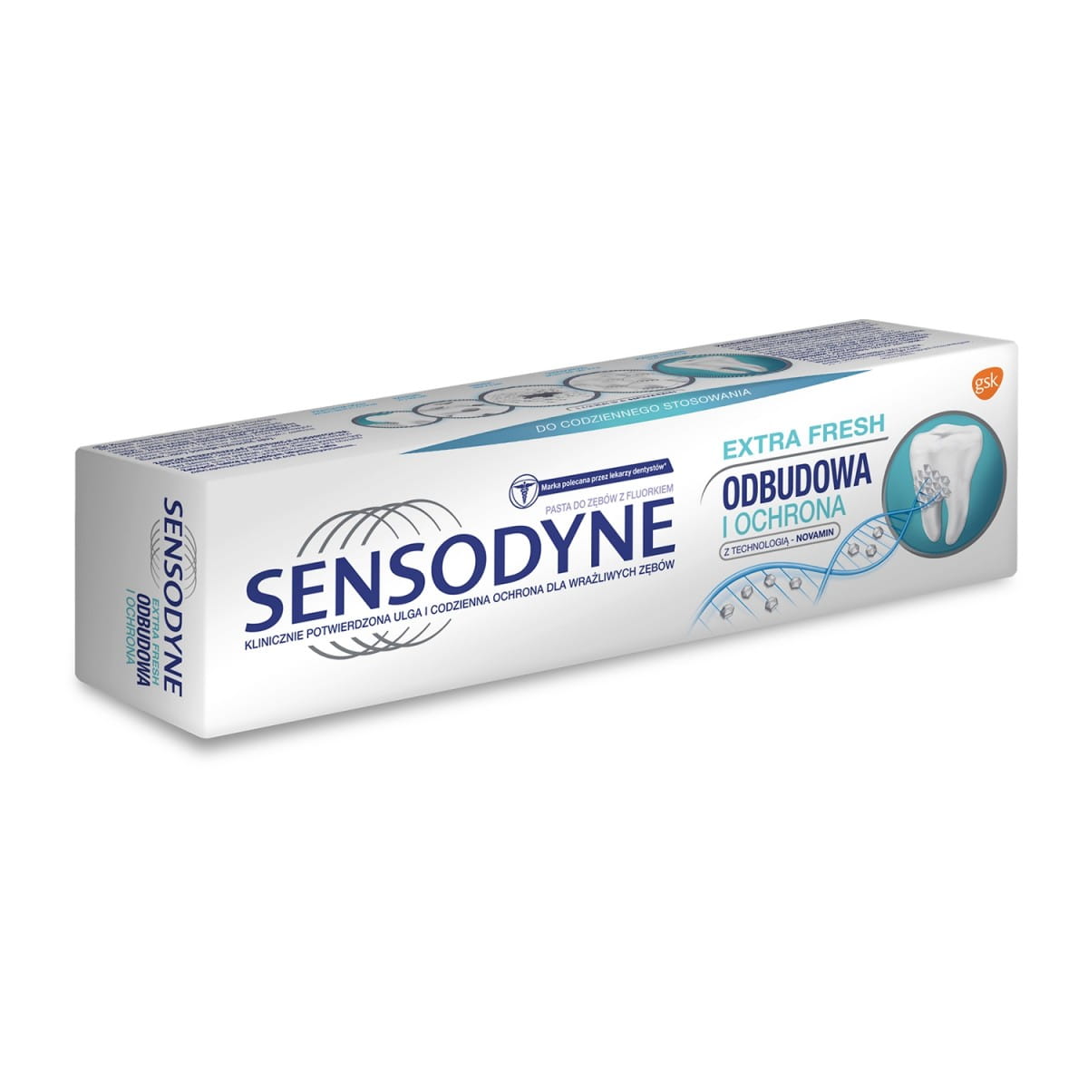 Dentifrice reconstruction et protection extra frais 75 ml