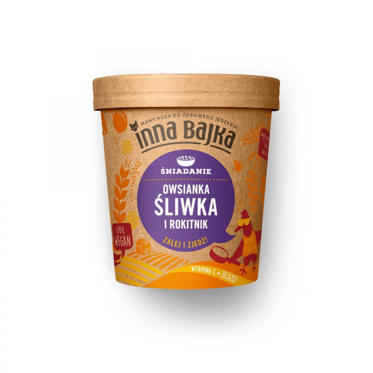 Farine d'avoine prune et argousier 70 g ANOTHER TALE