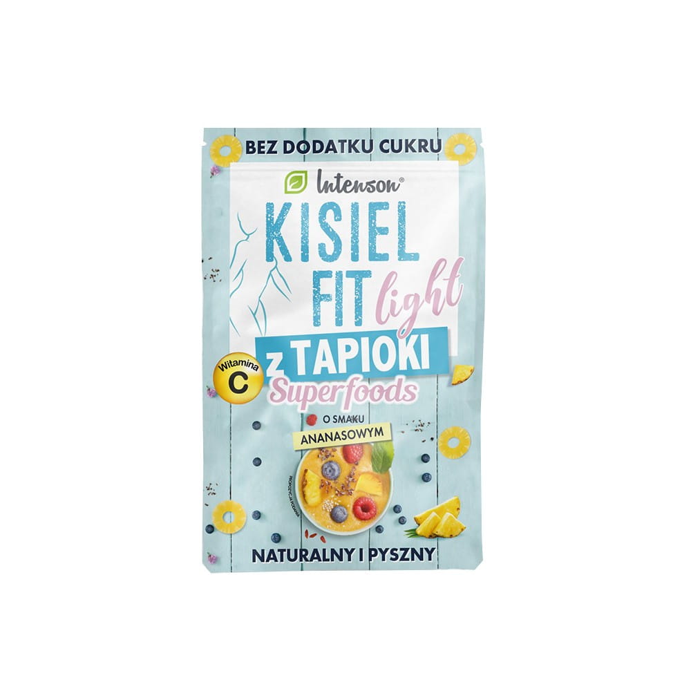 Fit light kissel ananas au tapioca sans sucre 30 g INTENSON