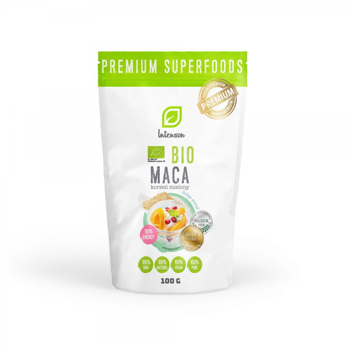 Racine de Maca moulue BIO 100 g INTENSON