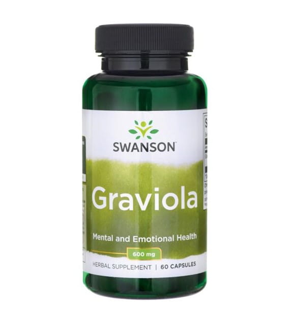 Grawiola 600mg graviola annona muricata 60 gélules de SWANSON