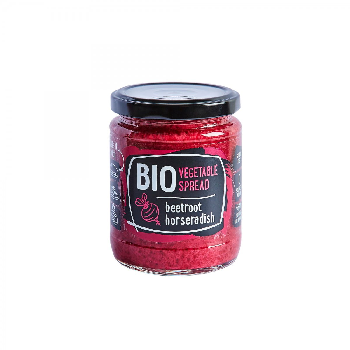 Pâte végétale betterave - raifort BIO 235 g