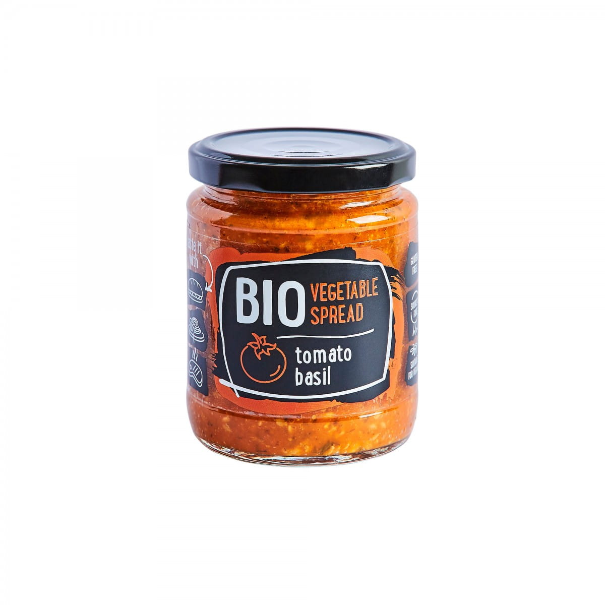 Pâte végétale tomate - basilic BIO 235 g