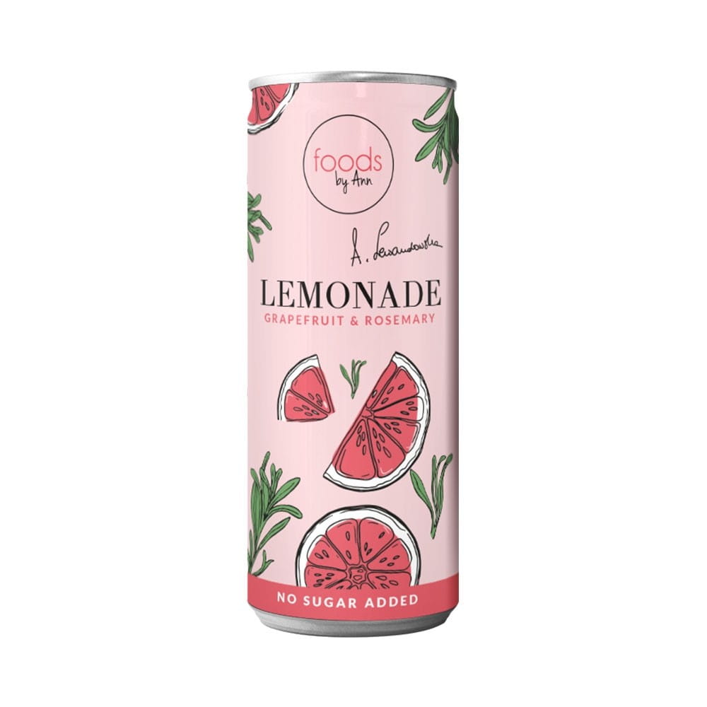 Limonade pamplemousse & romarin 250 ml - FOODS BY ANN