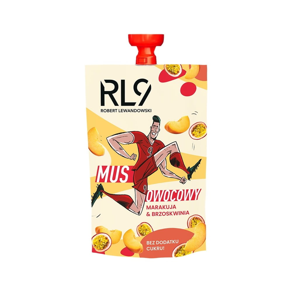 Mousse fruit de la passion & pêche 100 g FOODS BY ANN