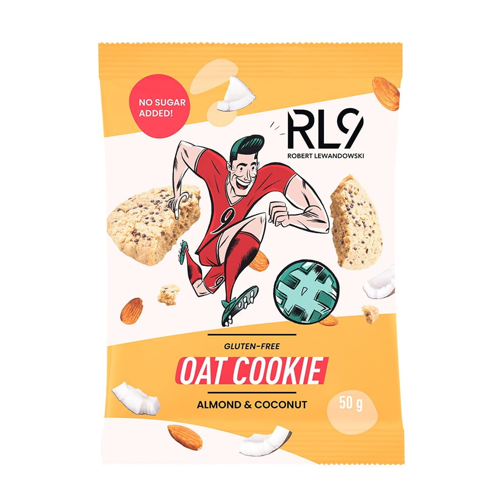 Gâteau à l'avoine coco & amande 50 g FOODS BY ANN