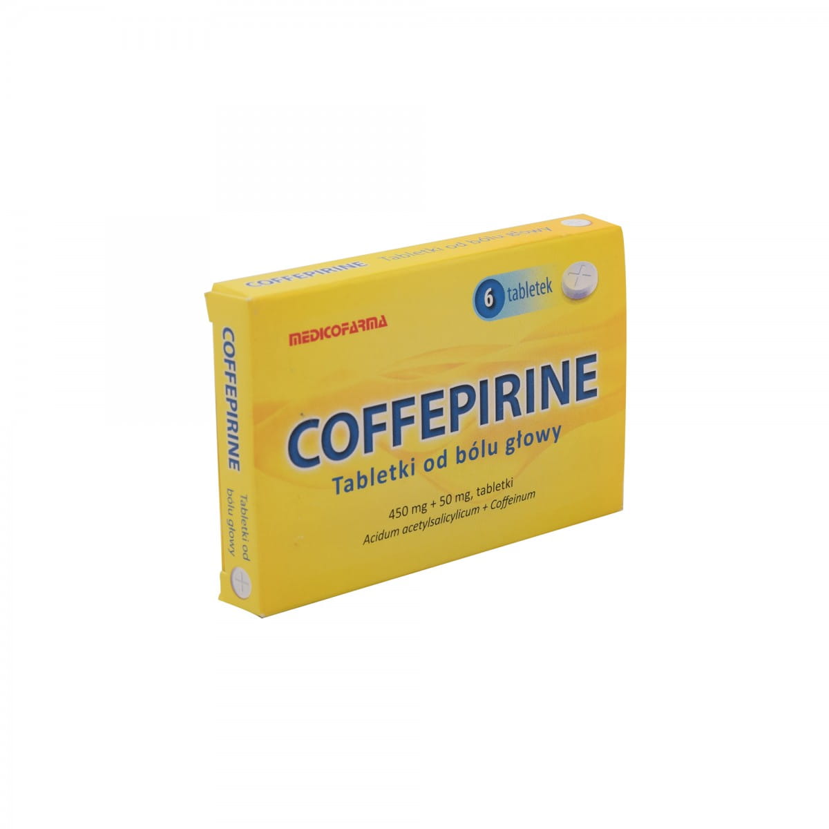 Coffepirine pour la douleur 6 comprimés