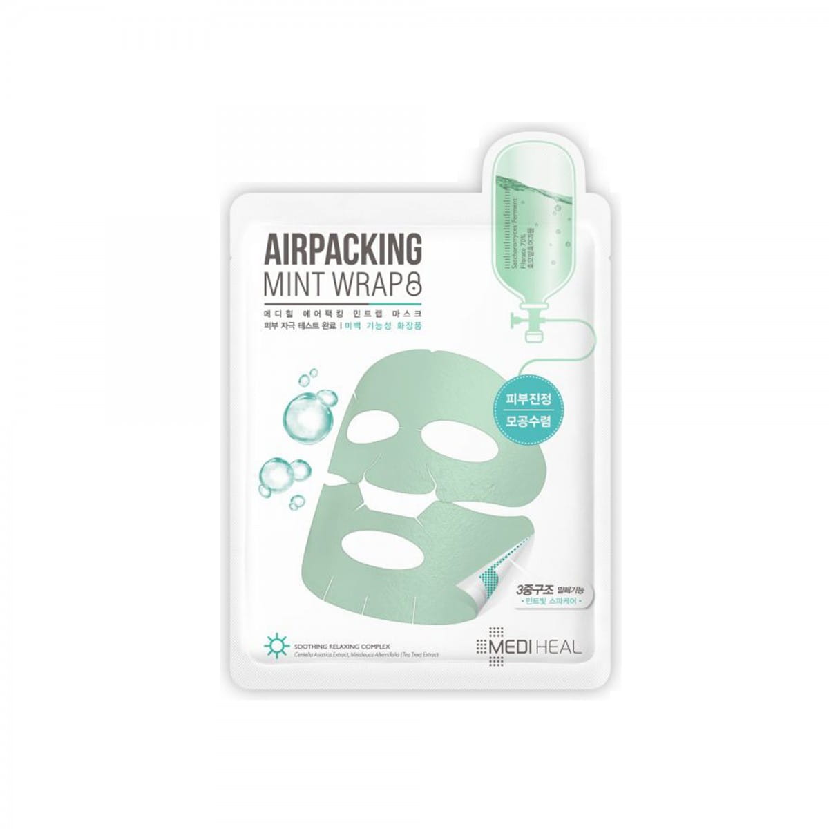 Masque visage à la menthe au complexe relaxant 18 ml - MEDIHEAL