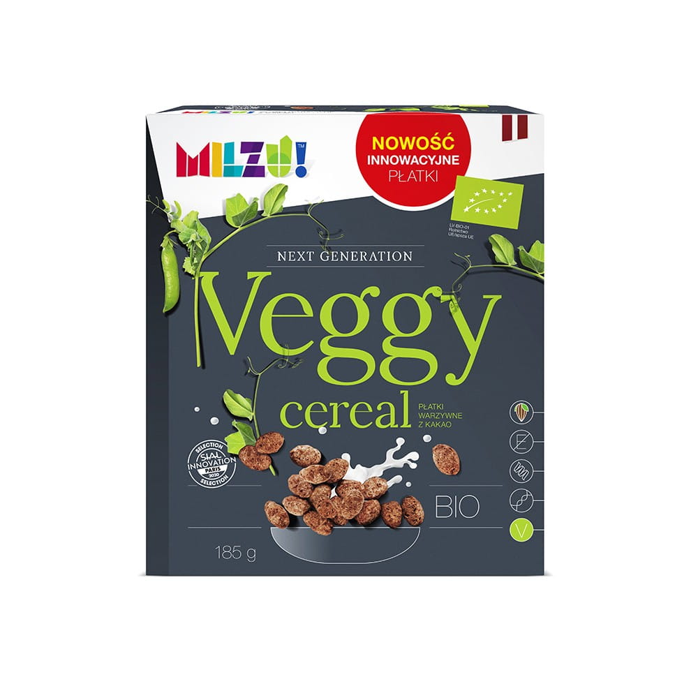 Flocons de légumes au cacao BIO 185 g MILZU
