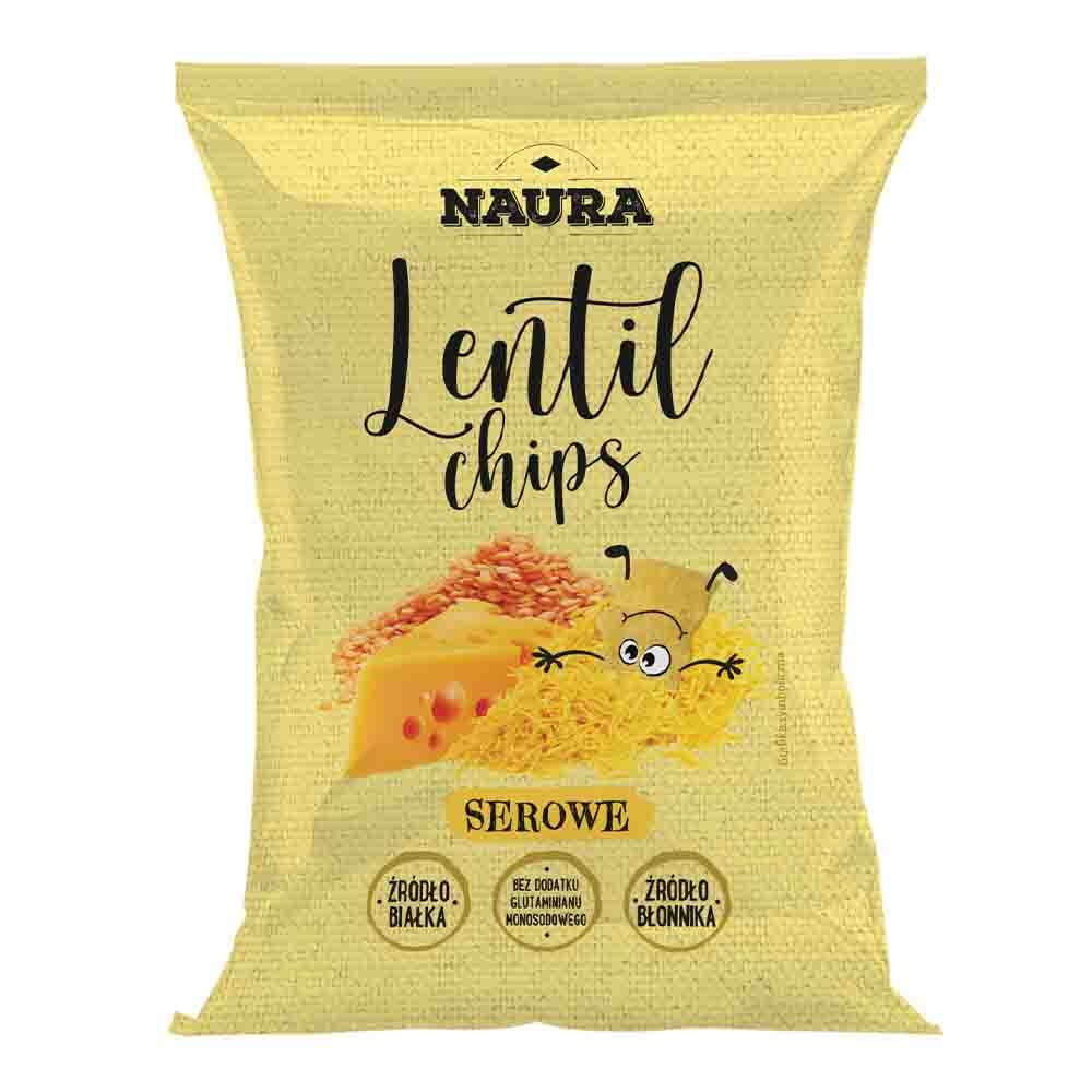 Chips de lentilles fromage cheddar 70 g NAURA