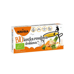 Cube de bouillon de poulet BIO 100 g NAURA