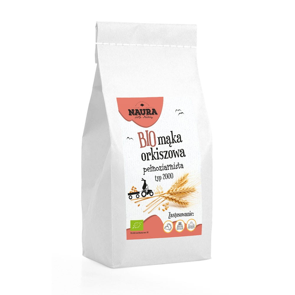 Farine d'épeautre complète type 2000 BIO 1 kg NAURA