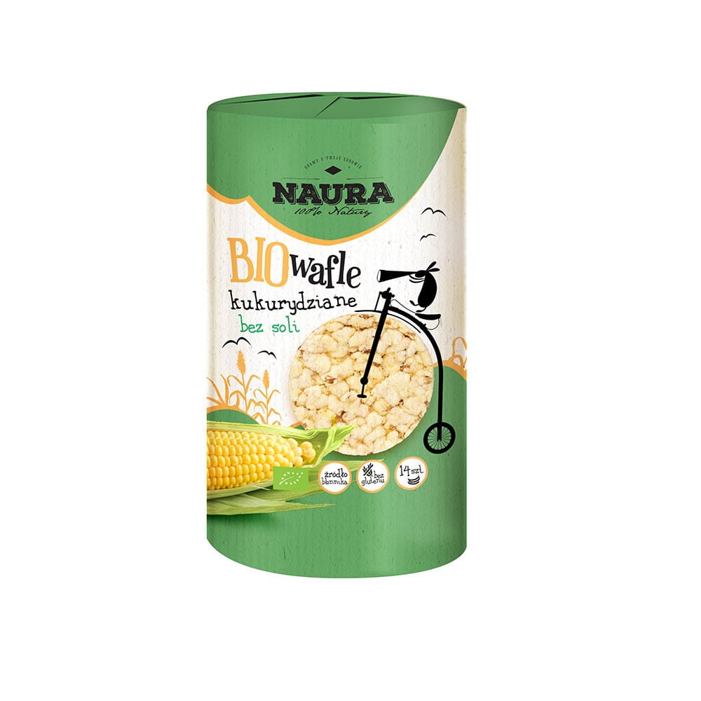 Gaufrettes de maïs sans sel BIO 100 g NAURA