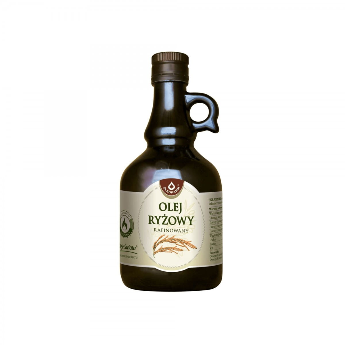 Huile de riz raffinée 500 ml OLEOFARM