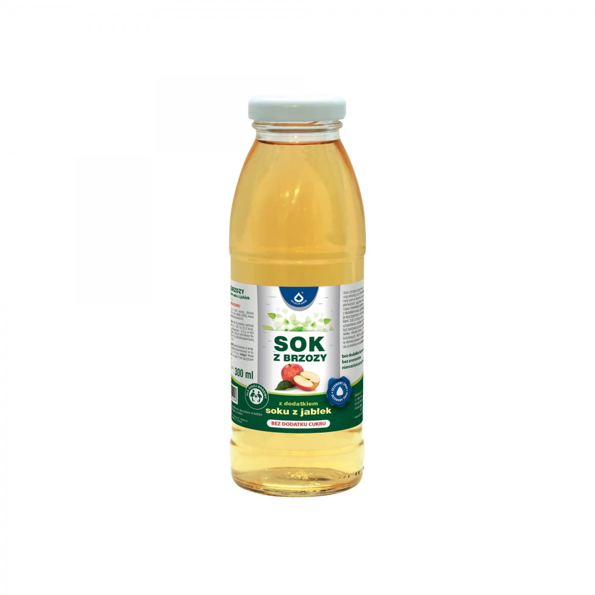 Jus de bouleau et pomme sans sucre ajouté, 300 ml OLEOFARM