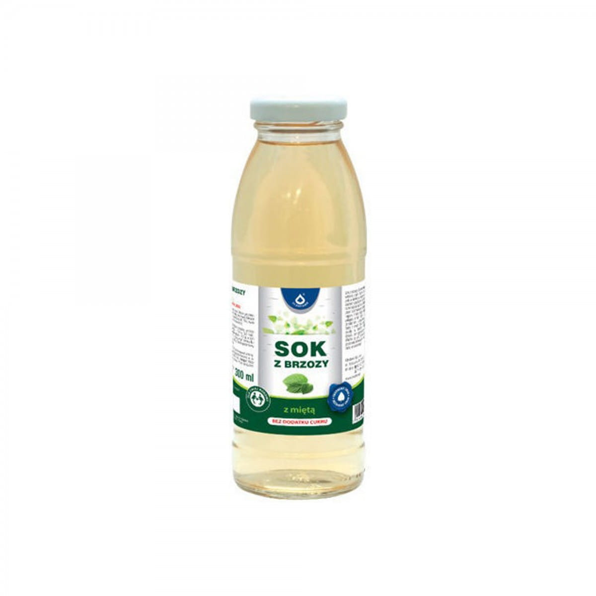 Jus de bouleau à la menthe sans sucre ajouté 300 ml OLEOFARM