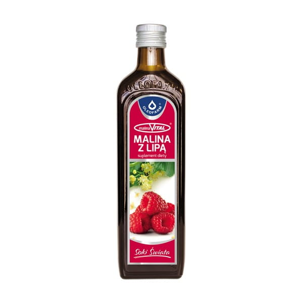 Jus de framboise et de tilleul 490 ml OLEOFARM