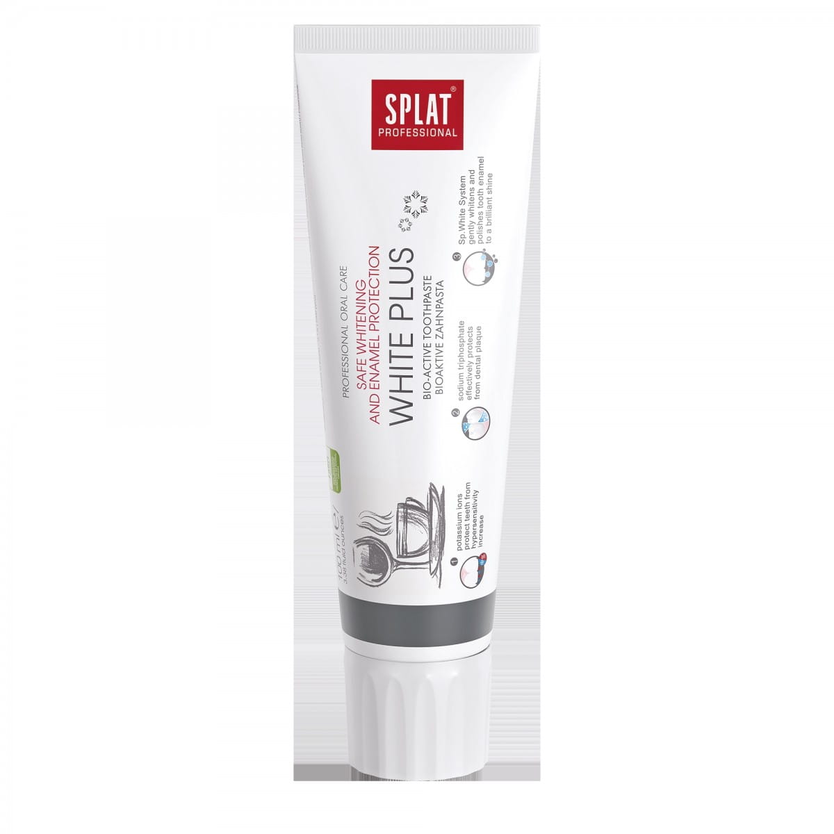 Dentifrice blanc plus 100 ml