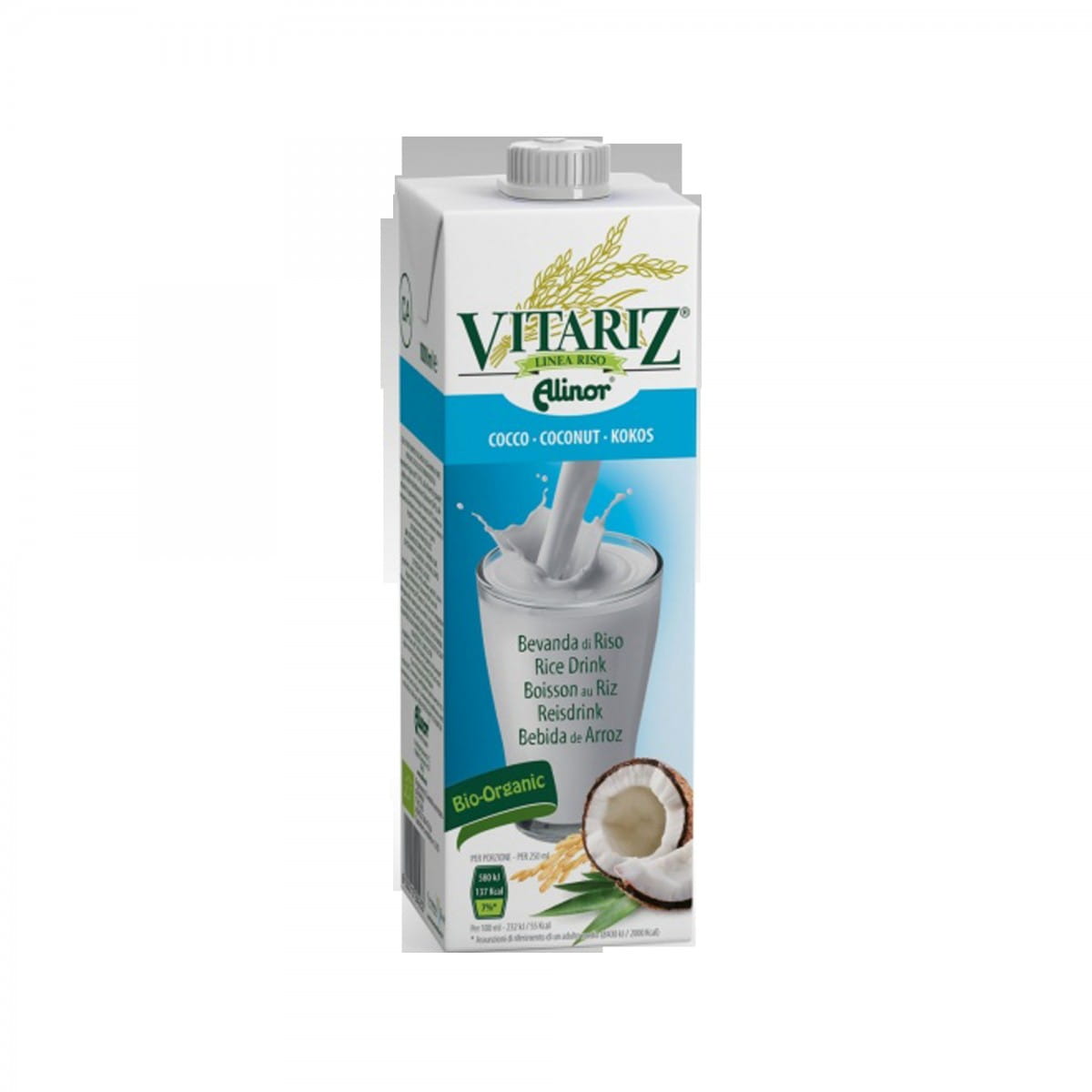 Boisson riz coco BIO 1000 ml VITARIZ