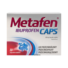 Metafen capsules d'ibuprofène 10 gélules POLPHARMA