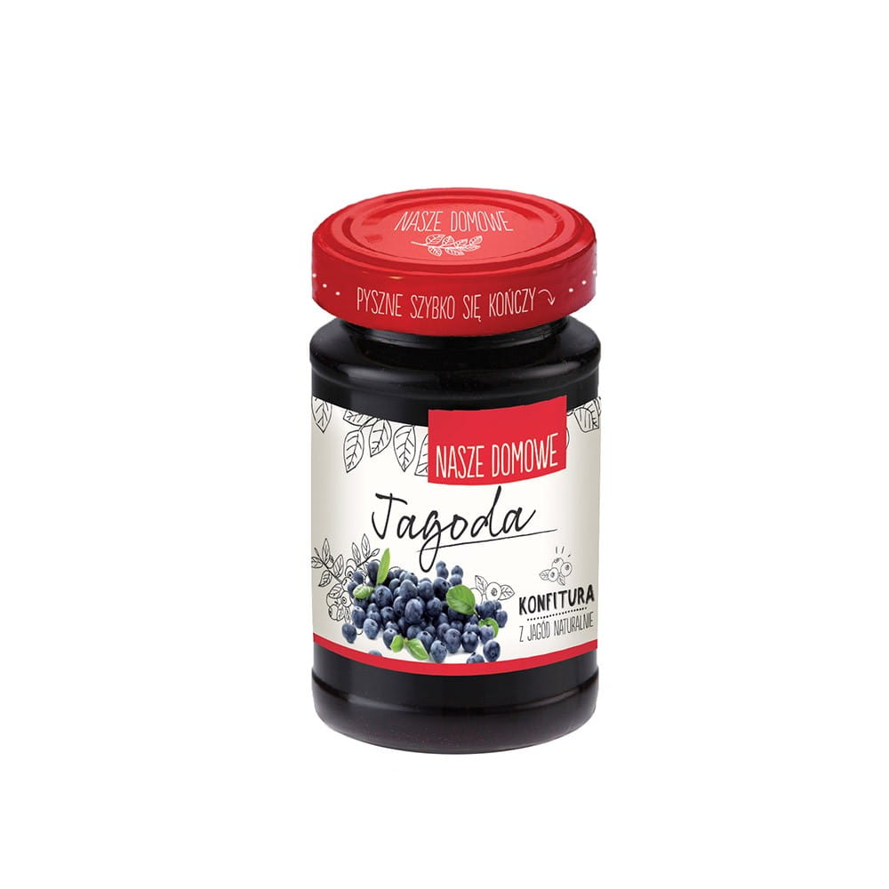 Confiture de myrtilles 320 g PREMIUM ROSA
