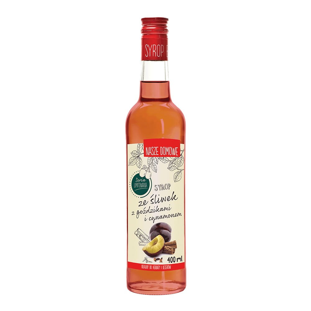 Sirop de prune aux clous de girofle et à la cannelle 400 ml PREMIUM ROSA