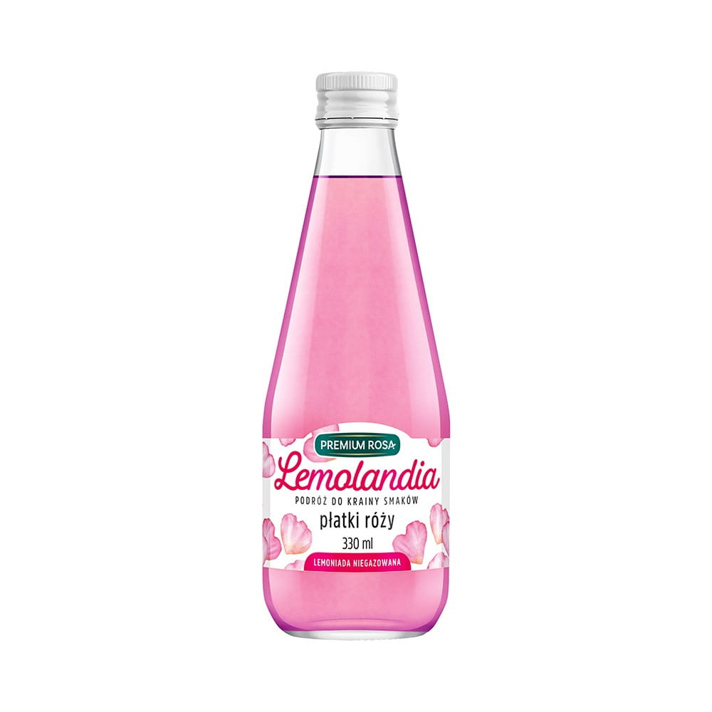 Limonade de pétales de rose 330 ml PREMIUM ROSA