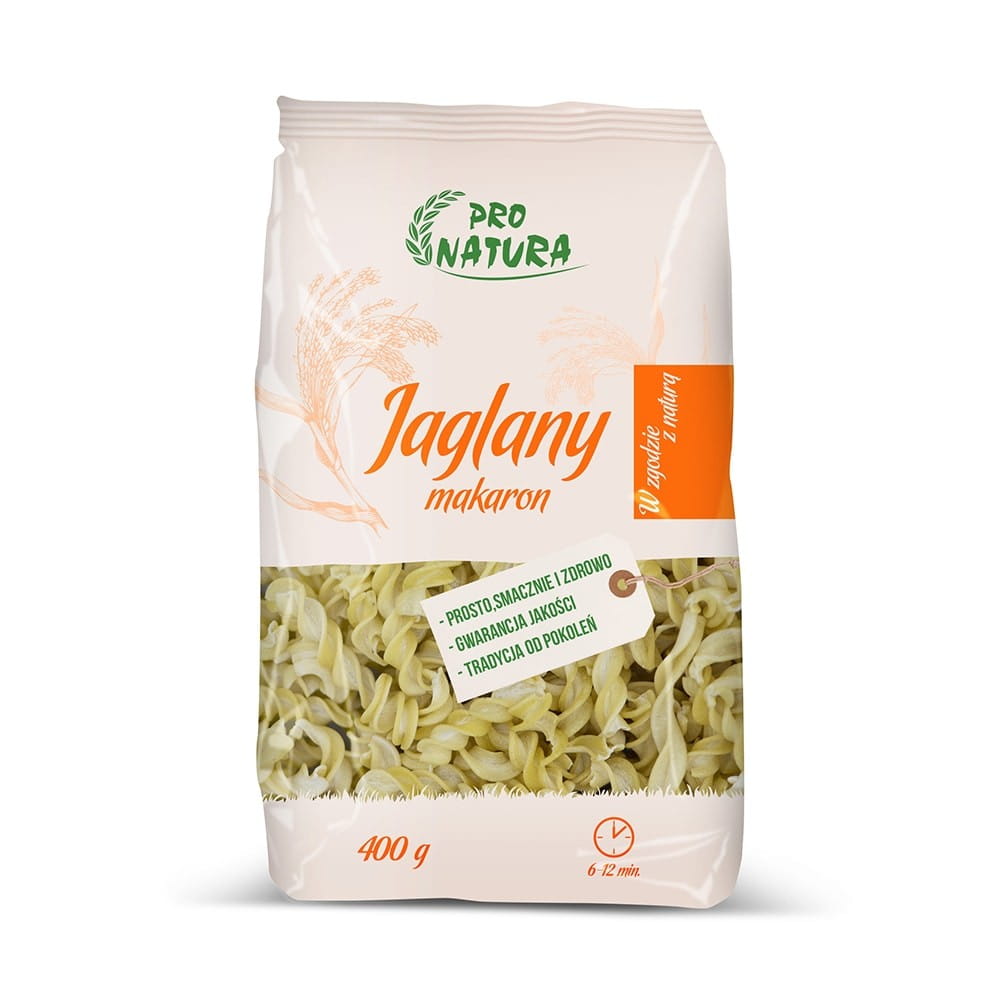 Nouilles vrilles millet 400 g PRO NATURA