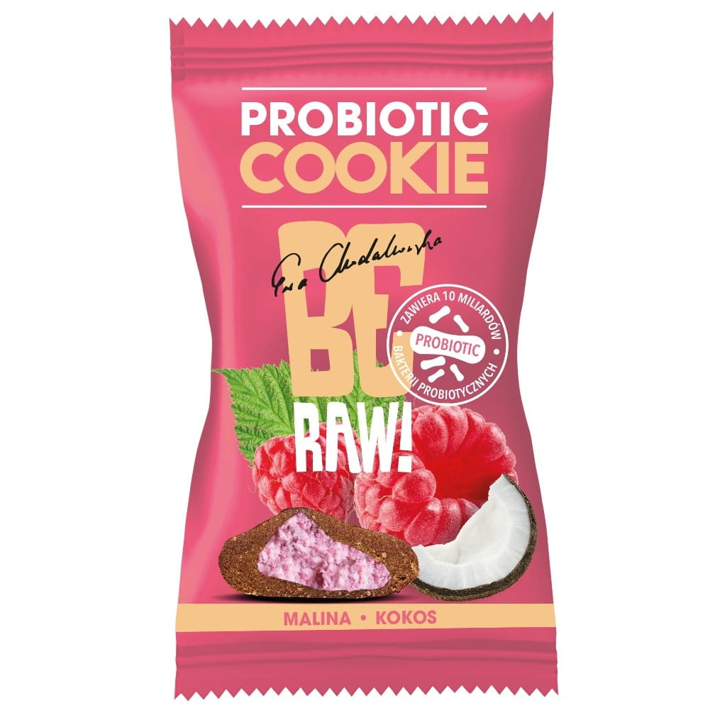 Biscuits probiotiques framboise et noix de coco 20 g