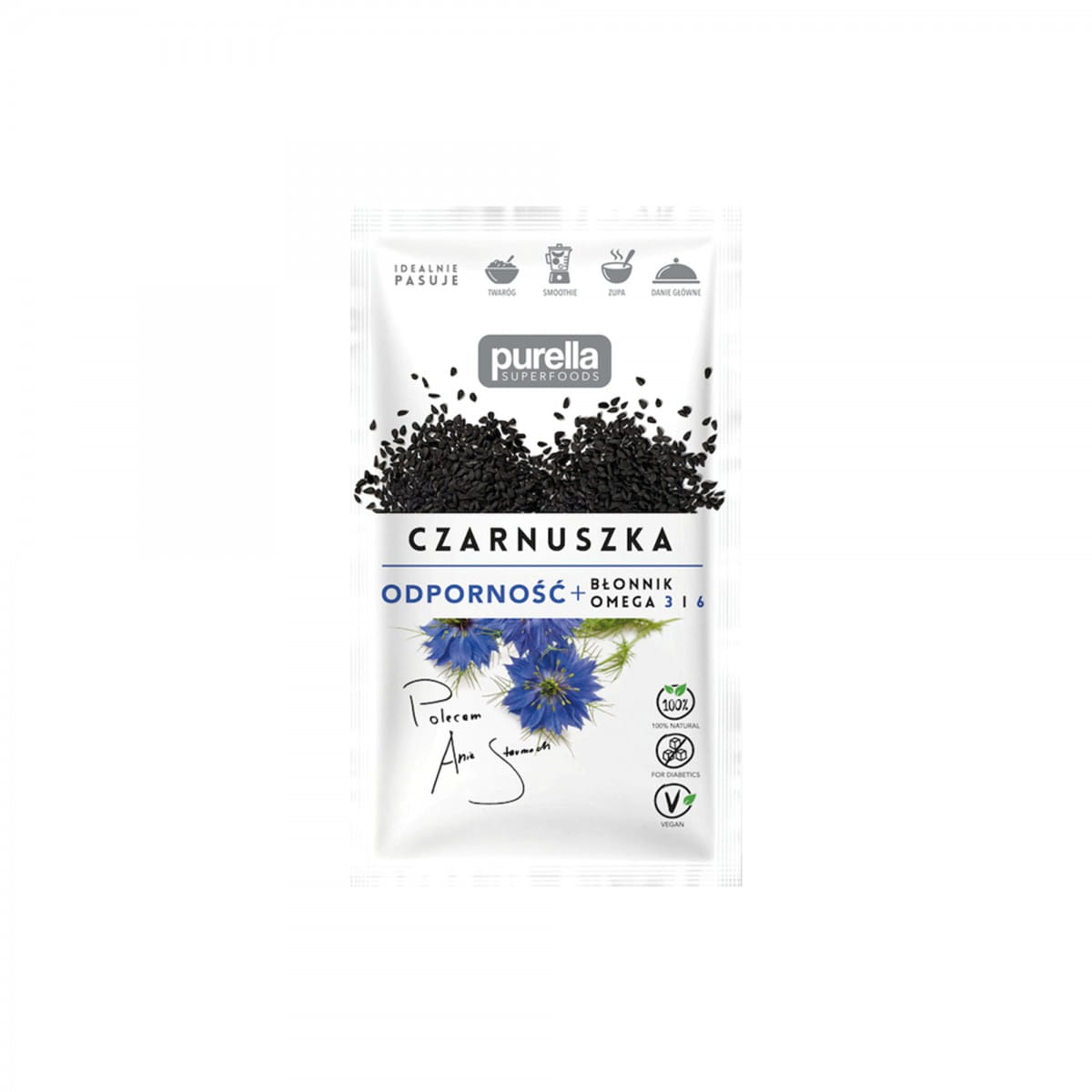 Fibre de résistance au cumin noir + OMEGA 3 et 6 40 g
