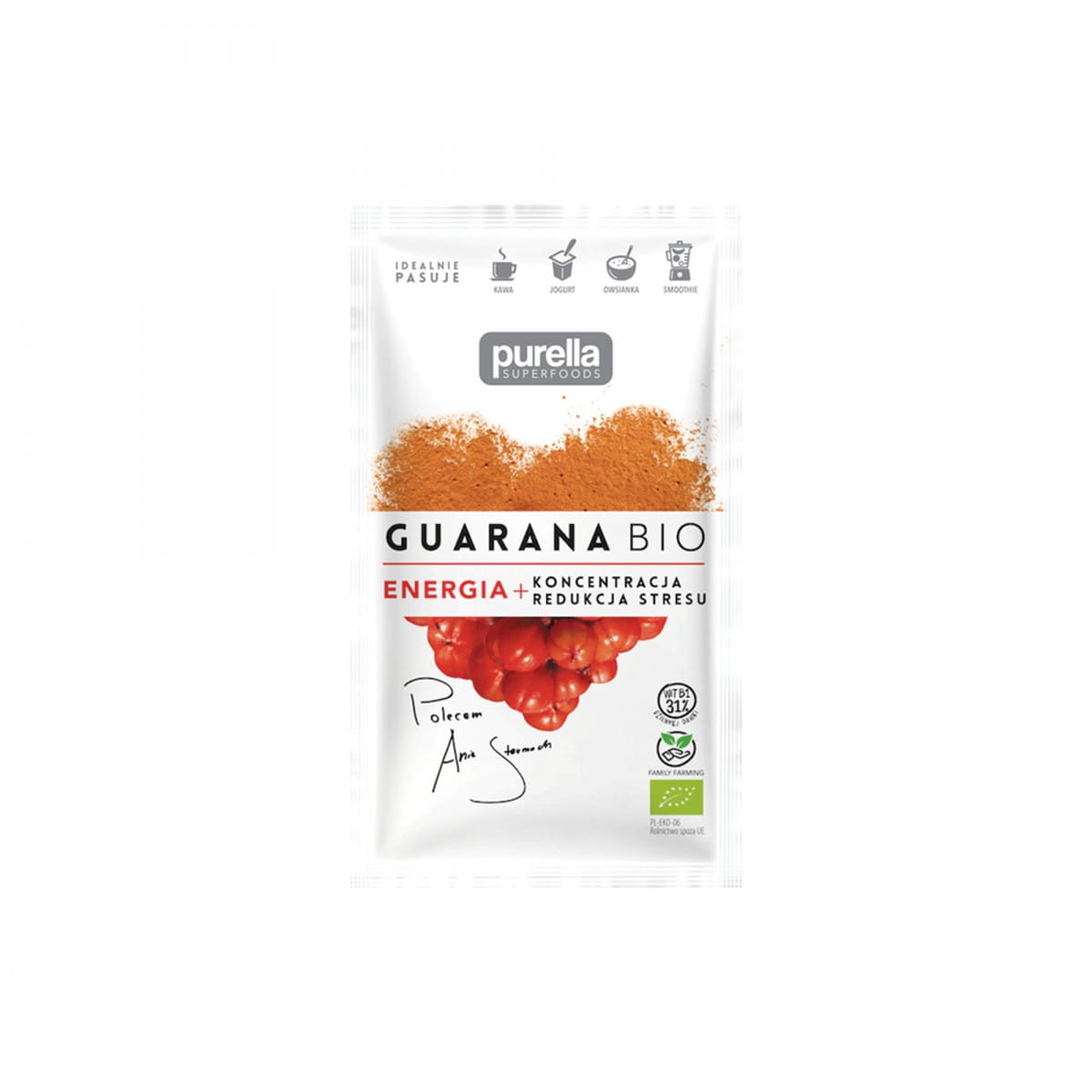 Guarana BIO concentration + anti-stress 21 g