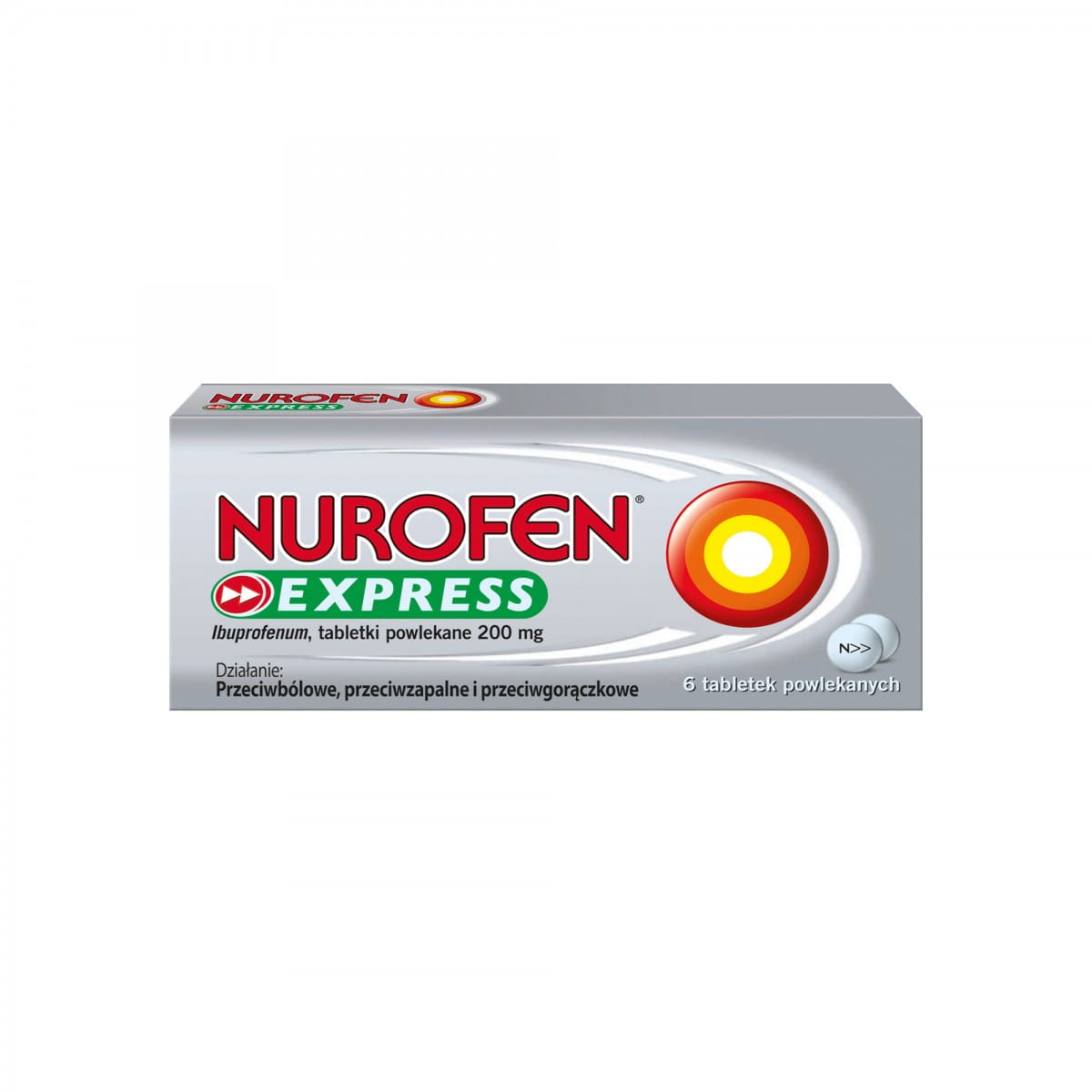 Nurofen express 6 comprimés