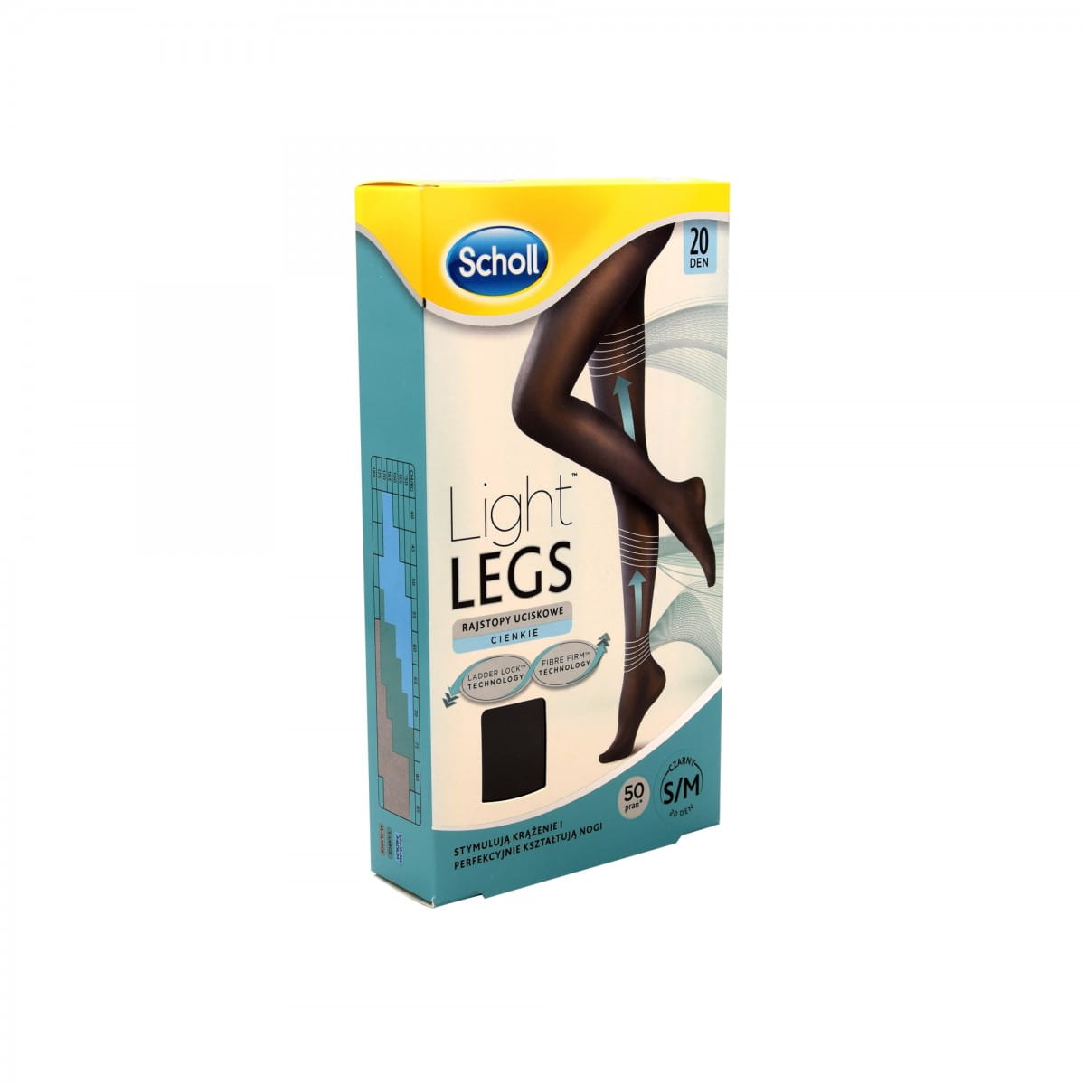 Collants de compression, noir, s / m