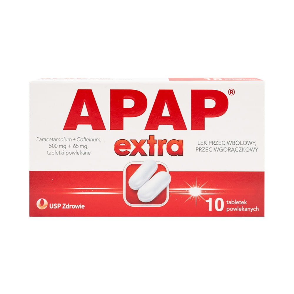 Apap extra 10 comprimés