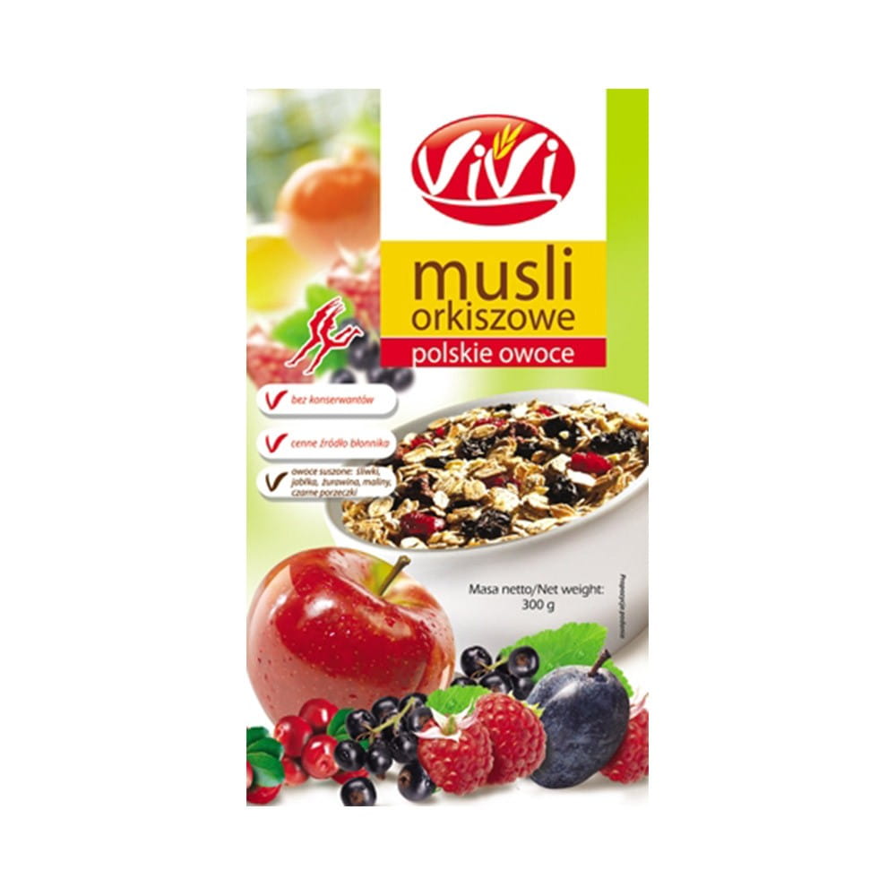 Muesli épeautre polonais fruits 300 g VIVI