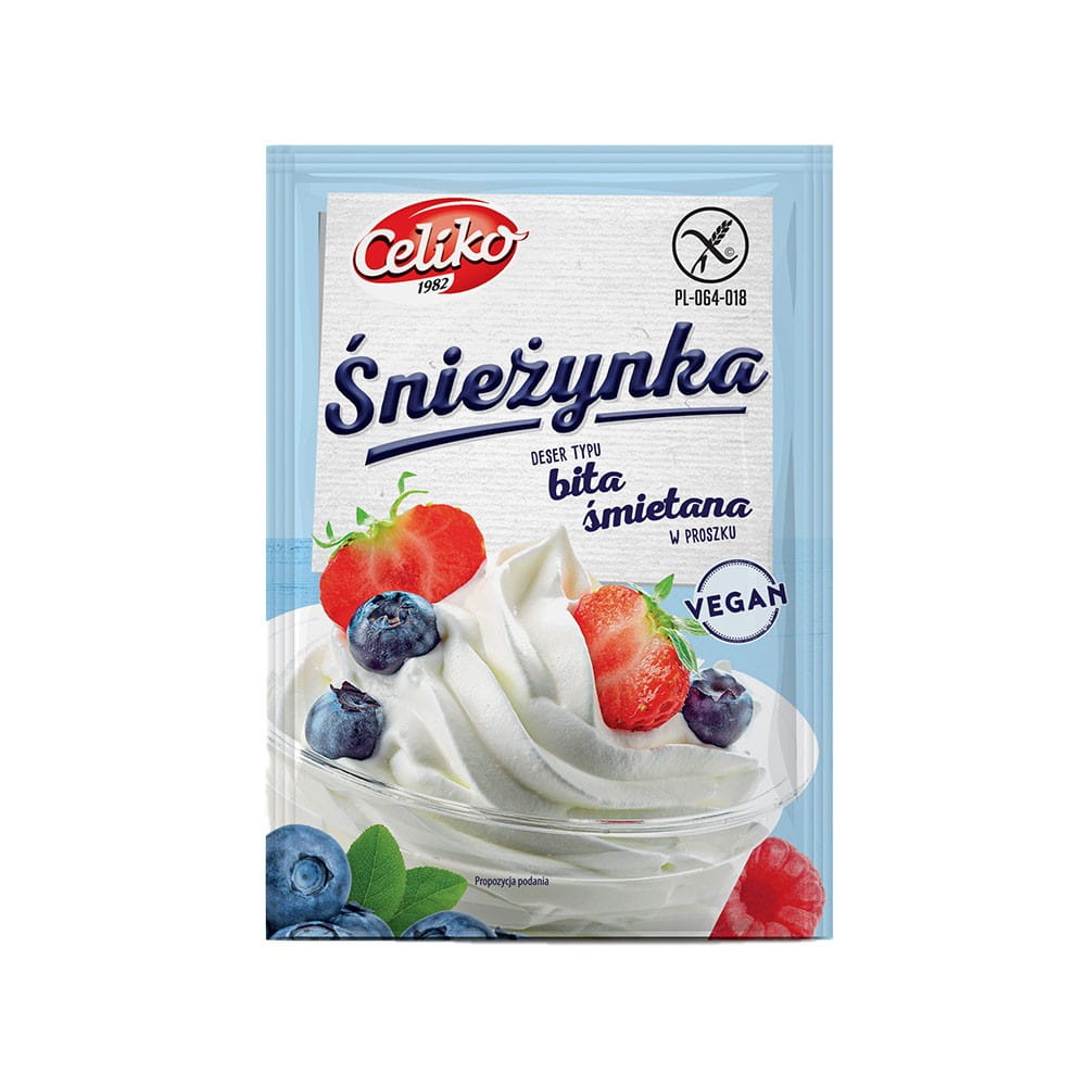 Crème fouettée végétalienne 50 g CELIKO