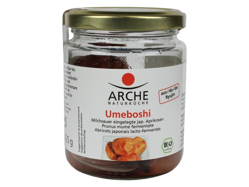 Abricots marinés japonais Umeboshi BIO pot 125 g ARCHE