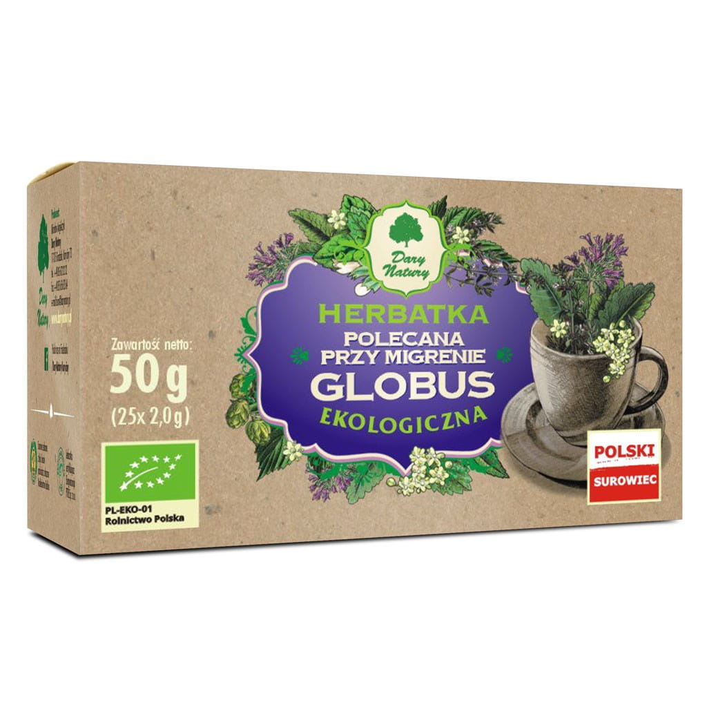 Globus fix tea BIO 25 x 2g CADEAUX DE LA NATURE
