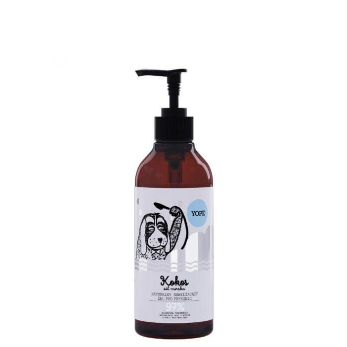 Gel douche naturel coco et sel marin 400ml YOPE