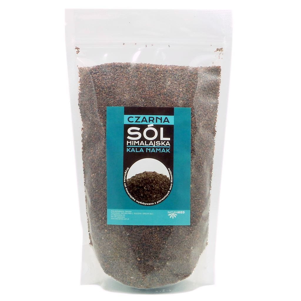 Sel noir de l'Himalaya fin kala namak 1 kg NATURAMED