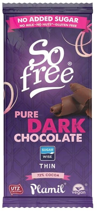 So free chocolat au xylitol bitter 35g PLAMIL