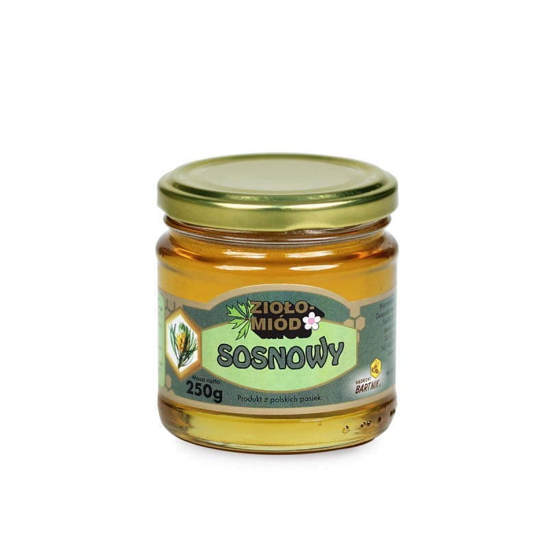 Miel aux herbes de pin 250g - BARTNIK