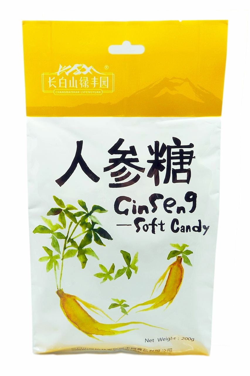 Bonbon mou Ginseng 200g sachet MERIDIAN