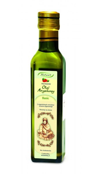 Huile d'argan basique 250ml (issu de noix non torréfiées) - NATUWIT