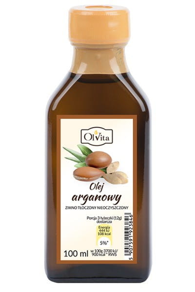 Huile d'argan pressée à froid 100ml OLVITA