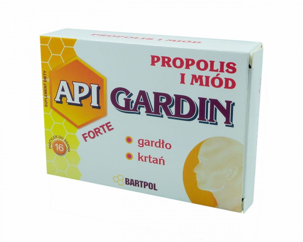 Api - gardin propolis + miel 16pas. BARTPOL