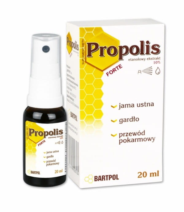 Extrait éthanolique de propolis 10% 20ml BARTPOL