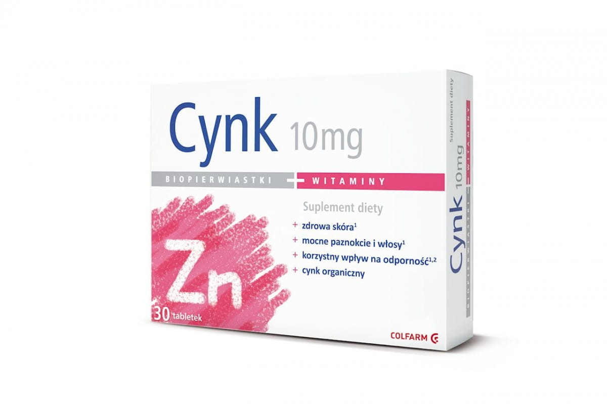 Zinc max 10 mg 30 comprimés. COLFARM