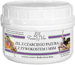 Griffe du diable à la consoude et gel MSM 350g FARMVIX
