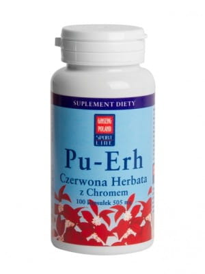 Pu-erh thé rouge au chrome 100 caps GINSENG